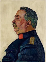 Porträt von General Ulrich Wille